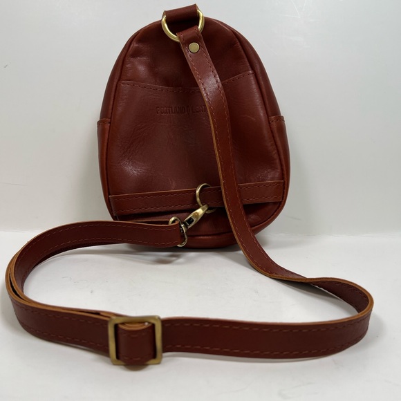 EUC! Portland Leather Sydney Sling In Nutmeg - Picture 8 of 11